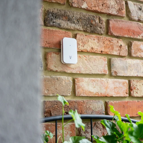 Stație meteo RCC, DCF – electronică, fără fir, cu senzor iluminat, albă - 16