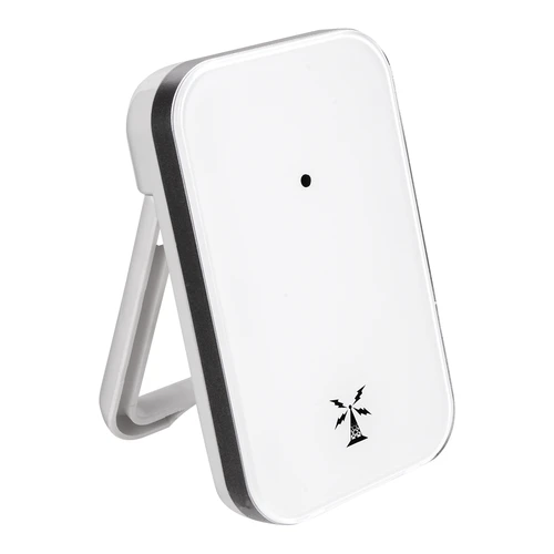 Stație meteo RCC, DCF – electronică, fără fir, cu senzor iluminat, albă - 6