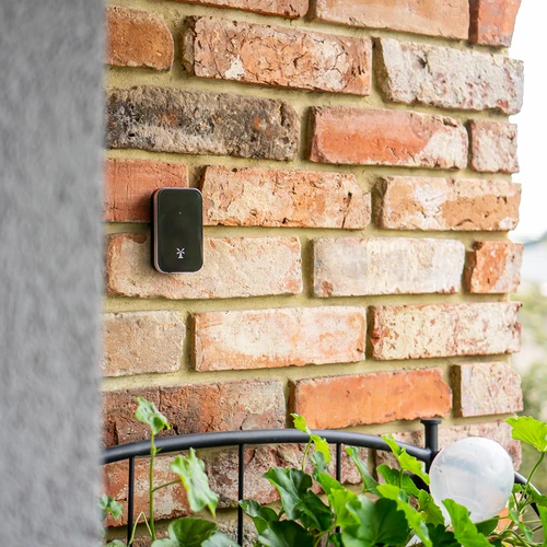 Stație meteo RCC, DCF – electronică, fără fir, cu senzor iluminat, neagră - 13