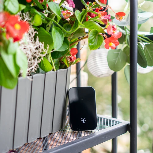 Stație meteo RCC, DCF – electronică, fără fir, cu senzor iluminat, neagră - 14