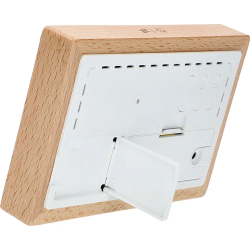 Stație meteo (RCC,DCF) - electronică, fără fir, iluminată, senzor, albă - 5