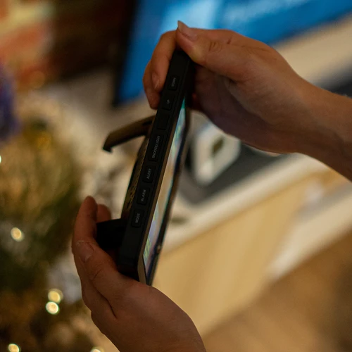 Stație meteo RCC, DCF – electronică, iluminată, fără fir, senzor, neagră - 15