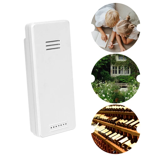 Stație meteo RCC – electronică, fără fir, cu senzor iluminat, neagră - 22