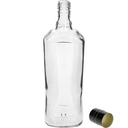 Sticlă „Szafirowa” 700 ml cu capac, 1 buc. - 2