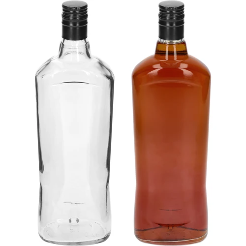 Sticlă „Szafirowa” 700 ml cu capac, 1 buc. - 5
