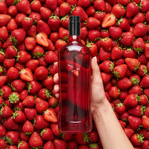 Sticlă „Szafirowa” 700 ml cu capac, 1 buc. - 7