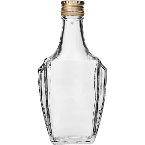 Sticlă Art Deco 250ml cu capac fi28