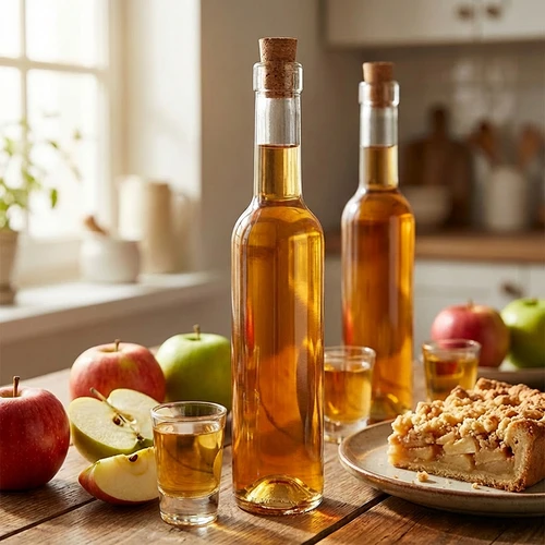 Sticlă BELISSIMO 250 ml, cu dop din plută naturală, 1 buc. - 6