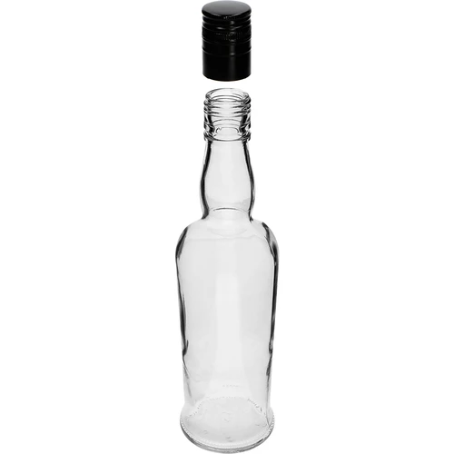 Sticlă Căpitan 500 ml cu capac - 2