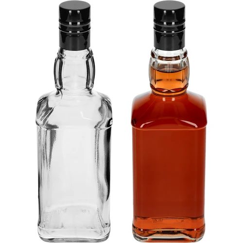 Sticlă Daniels 500 ml cu capac cu filet, 1 buc. - 3