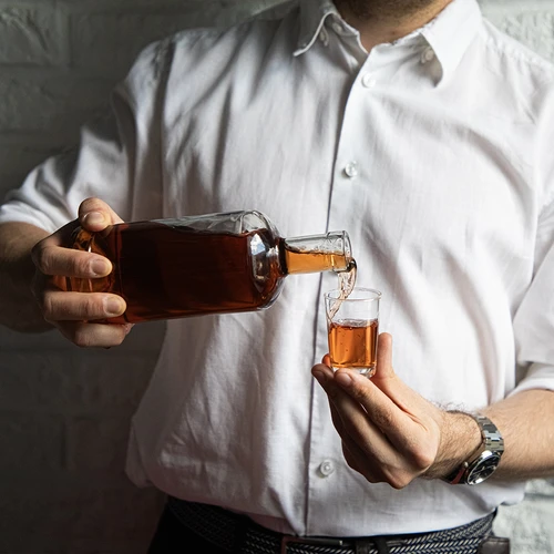 Sticlă de Birou 0,5 L cu dop - 9