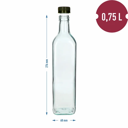 Sticlă de sticlă Marasca 750ml - 4