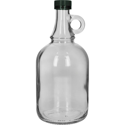 Sticlă Gallone 1L fără împletitură, cu capac