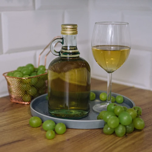 Sticlă Gallone fără împletitură, cu capac 0,5 L - 3