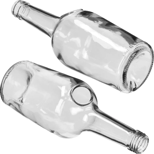 Sticlă GLORIA 0,5 L, cu capac filetat auriu fi 28, 1 buc. - 4