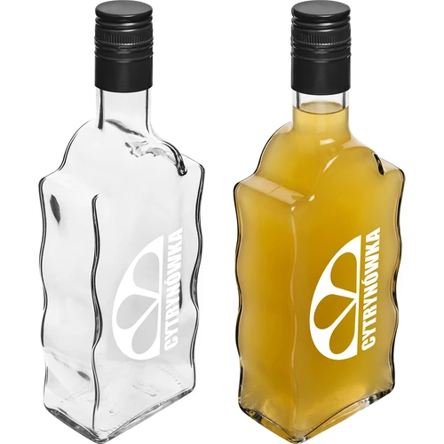 Sticlă Klasztorna 500 ml cu capac cu filet și inscripție „Cytrynówka”, model 2 - 4