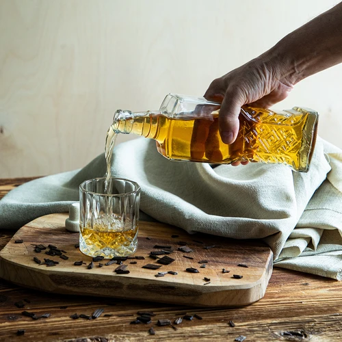 Sticlă de cămară 500 ml cu dop din plută - 7