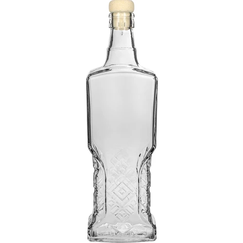 Sticlă de cămară 500 ml cu dop din plută