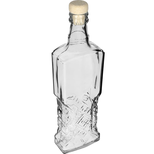 Sticlă de cămară 500 ml cu dop din plută - 3