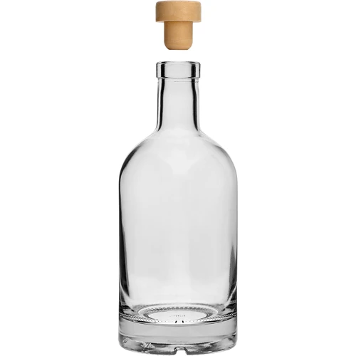 Sticlă Miss Barku transparentă cu dop, 700 ml - 2