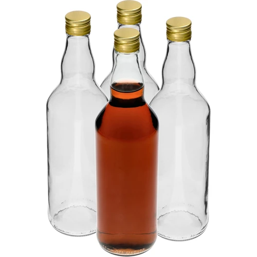 Sticlă „Monopol” 700 ml cu capac - 4 buc. - 2