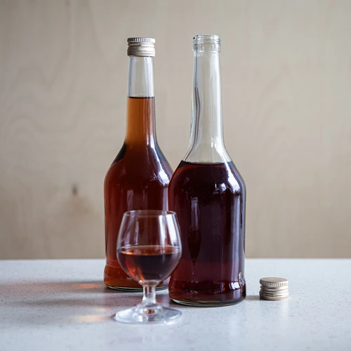 Sticlă Napoleon 500 ml cu capac fi28, 6 buc - 9