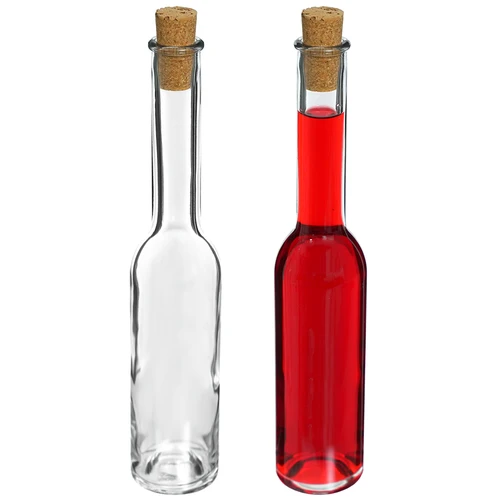 Sticlă pentru lichior 200 ml 6 buc. + 6 dopuri 23/18 - 6