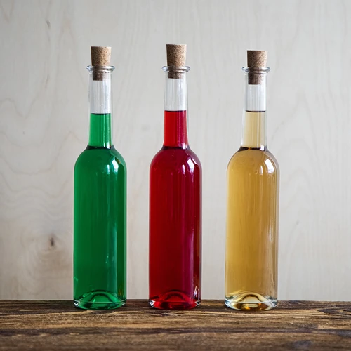 Sticlă pentru lichior 350 ml 6 buc. + 6 dopuri - 7