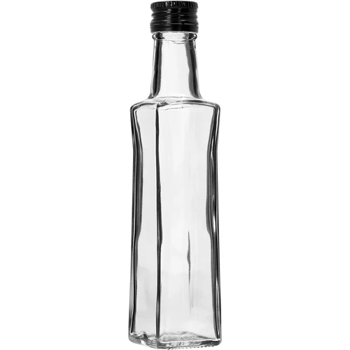Sticlă Olimp 200 ml cu capac cu filet, 1 bucată