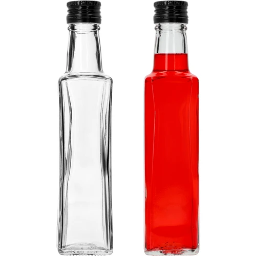 Sticlă Olimp 200 ml cu capac cu filet, 1 bucată - 2