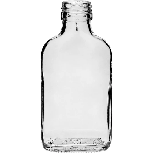 Sticlă pentru lichioruri tip ploscă 100 ml 10 buc. - 2