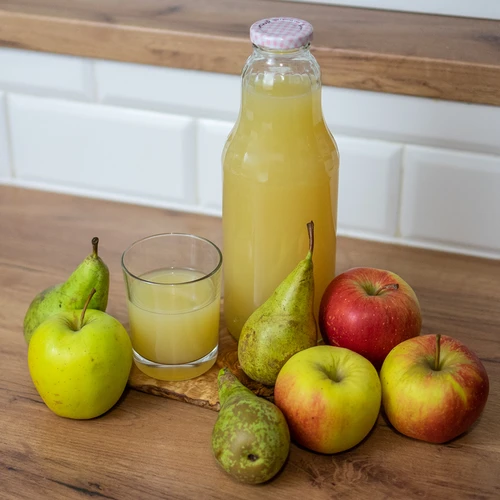 Sticlă pentru suc 1 L cu capac twist off - fi 43 - 11