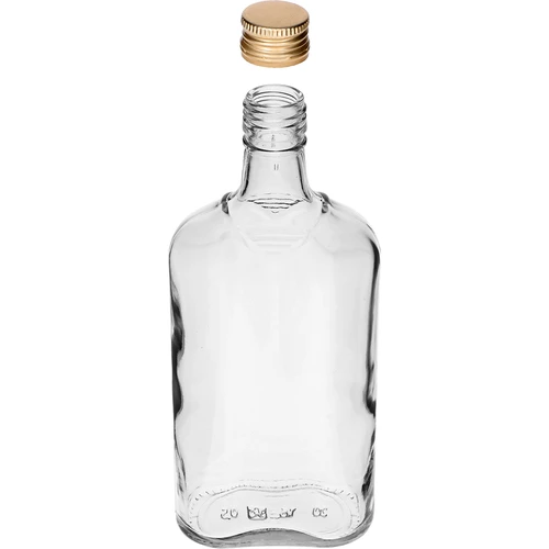 Sticlă Ploscă 500 ml cu capac, 6 buc. - 6