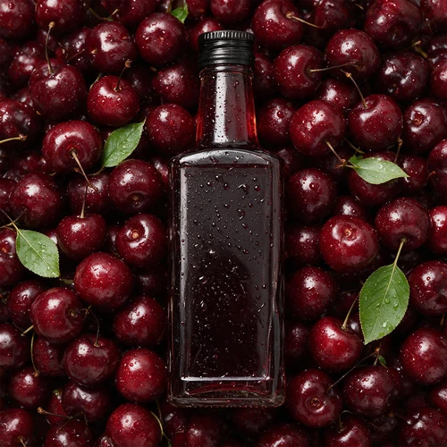 Sticlă Receptura 250 ml, cu capac negru, 1 buc. - 7