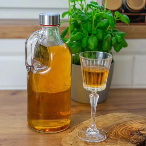 Sticlă Samurai - cu capac și mâner 1L - 3