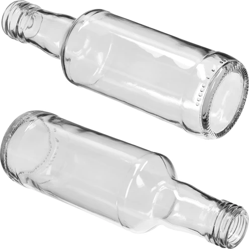 Sticlă clasică pentru băuturi spirtoase 200 ml, cu capac auriu fi 28, 1 buc. - 4