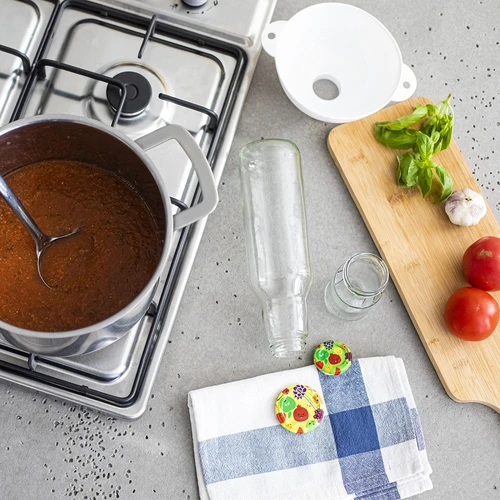 Sticlă TO pentru suc 750ml cu capac fi43 - 6 buc. - 3