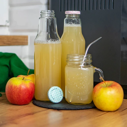 Sticlă TO pentru suc 750ml cu capac fi43 - 6 buc. - 5