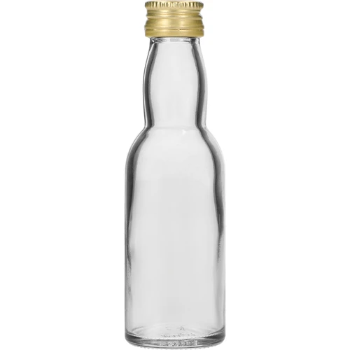 Sticlă „Maluch” cu capac auriu, 40 ml, 10 buc. - 3