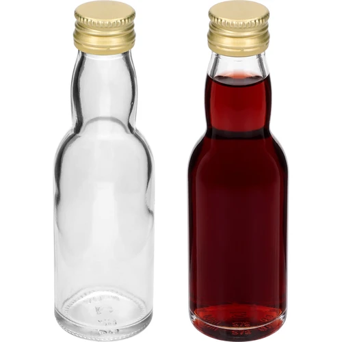 Sticlă „Maluch” cu capac auriu, 40 ml, 10 buc. - 5