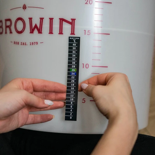 Termometru cu cristale lichide (0°C până la +40°C) 15cm - 4