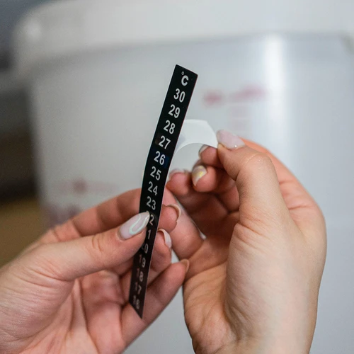 Termometru cu cristale lichide (+16°C până la +30°C) 13cm - 4