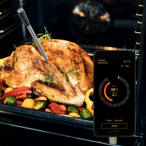Termometru culinar cu sondă wireless Bluetooth - 14