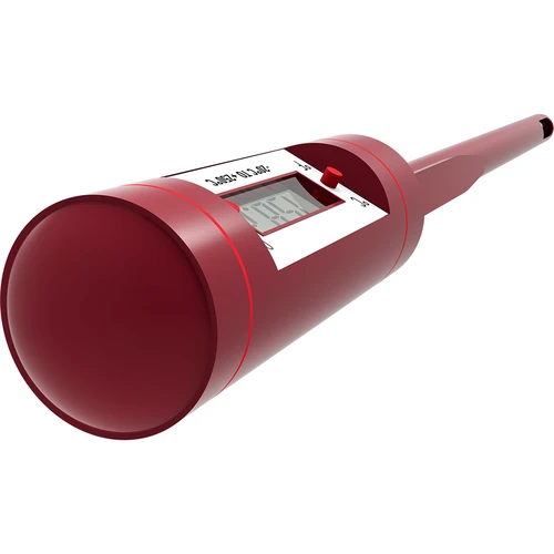 Termometru culinar electronic, LCD (-20°C până la +250°C), roșu - 4