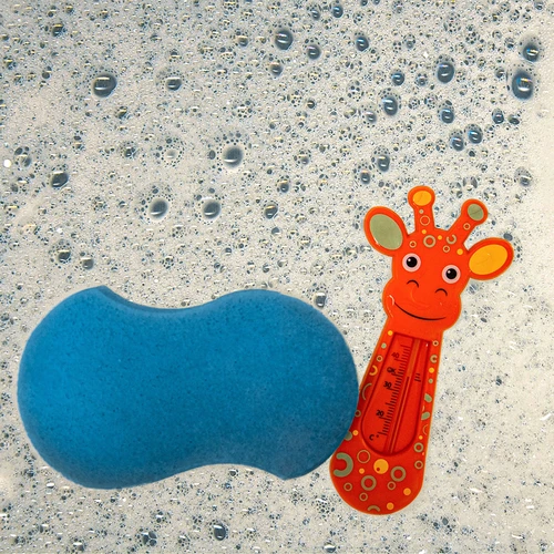 Termometru de baie din plastic (+15°C până la +45°C) 16cm mix - 8