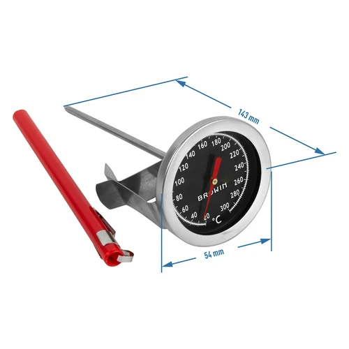 Termometru de bucătărie (20°C până la +300°C) 12,5cm - 2