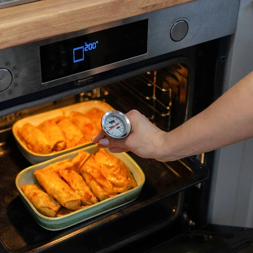 Termometru de bucătărie cu grafică (0°C până la +120°C) 21,0cm - 7