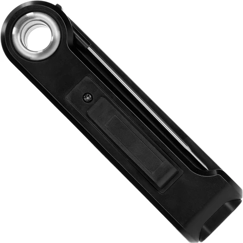 Termometru de bucătărie cu infraroșu, compact, cu sondă pliabilă - 5