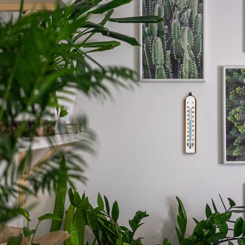 Termometru de cameră cu scară albă (-30°C până la +50°C) 20cm - 6