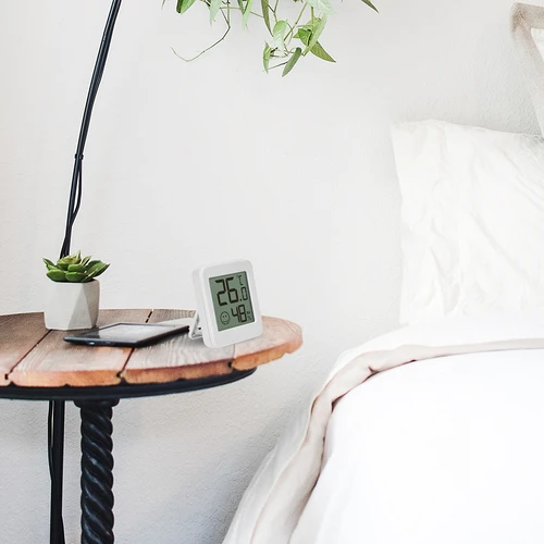 Termometru electronic cu indicator de confort, alb - 11